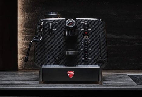 Motorbike-Branded Espresso Machines