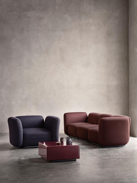 Minimalist Modular Sofa Systems
