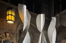 Origami Lighting Installations
