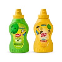Green-Hued Cartoon Condiments Image 2