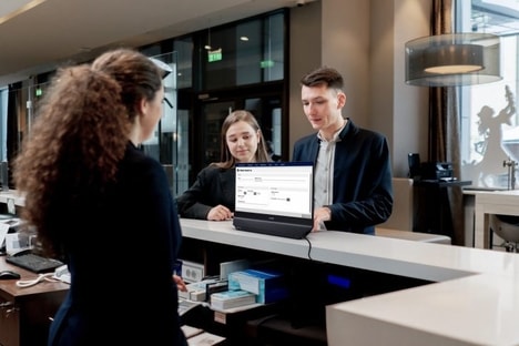 Dual-Sided Business Displays