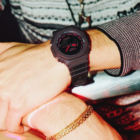 Neutral Neon-Accented Timepieces