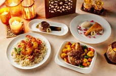 Festive Airline Menus