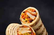 Smoky Halloumi Burritos