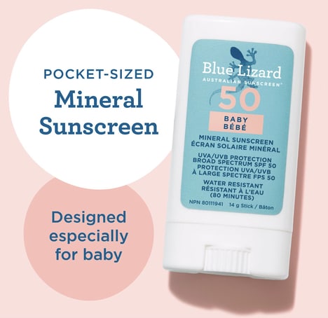 Baby-Specific Sunscreen Sticks