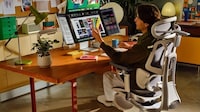 Elasticized Support Office Chairs Image 1