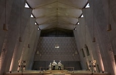 Immersive Brutalist Dining