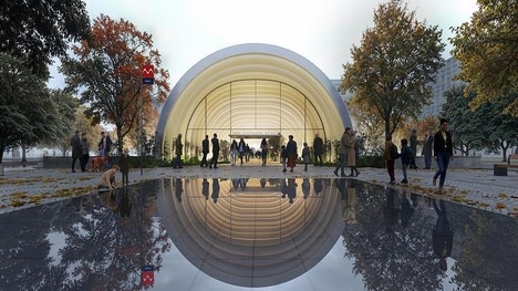 Civic Landmark-Inspired Metro Stations