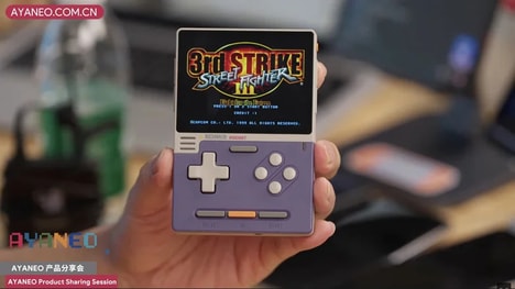 Retro AI-Powered Gaming Handsets