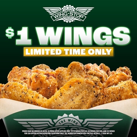 Long Weekend Wing Deals