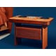 Mahogany Cowhide Consoles Image 1