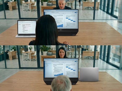 Dual Display Monitors