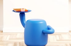 Anthropomorphic Butler Tables