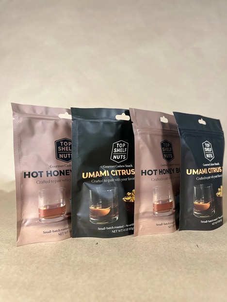 Pairing-Driven Cashew Snacks