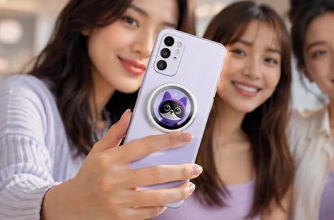 Magnetic Secondary Smartphone Displays