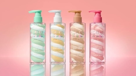 Swirled Gel-Lotions