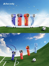 Soccer-Themed Cooling Device Campaigns