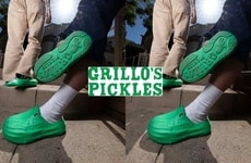 Branded Pickle-Inspired Shoes