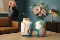 3D Puzzle Vases