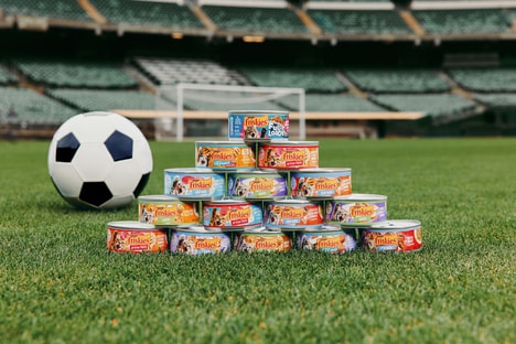 Goal-Matched Cat Food Giveaways