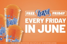 Complimentary Slushie Giveaways