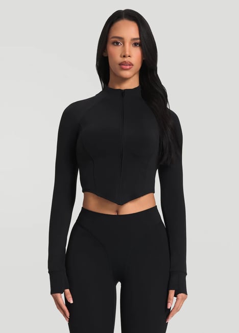 Ultra-Flattering Pilates Zip-Up Jackets