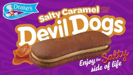 Salted Caramel Snack Cakes