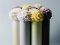 Pom Pom Aluminum Stools Image 2