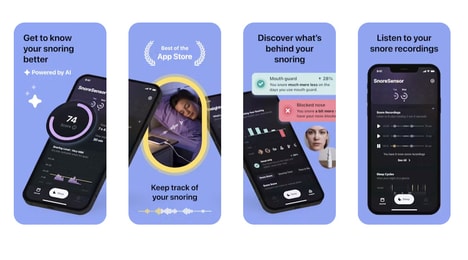 Snore-Tracking Sleep Apps