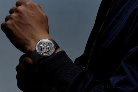 Accessible Skeletally Chic Timepieces