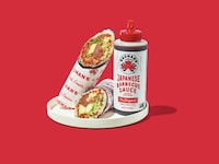 Branded Sauce Sushi Burritos Image 1