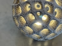3d Printed Rounded Lighting Image 1