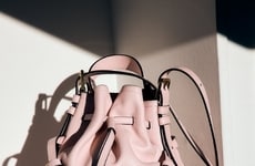 Luxurious Bucket-Shaped Handbags