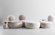 Sleek Fluidity-Inspired Modular Sofas