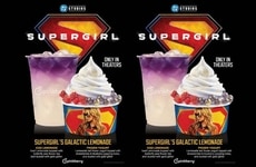 Galactic Superhero Frozen Yogurts