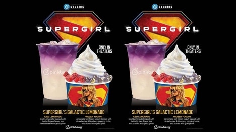 Galactic Superhero Frozen Yogurts