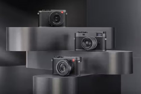 Metallic Grey Cameras