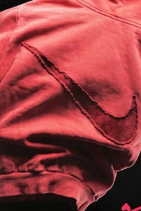 Rapper Red-Tinted Streetwear Image 2