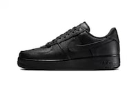 Leather Buckle Sneakers