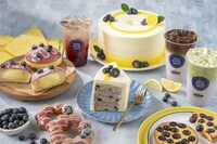 Refreshing Blueberry-Themed Dessert Menus Image 2