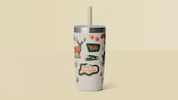 Graphically Illustrated Drink Tumblers
