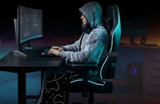 Computer Chair-Attached Blankets