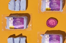 Purple Yam Goat Cheeses
