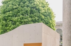 Tile-Clad Exhibition Structures