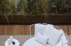 Petal-Back Outdoor Seats