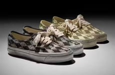 Pierced Canvas Sneakers