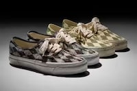 Pierced Canvas Sneakers Image 1