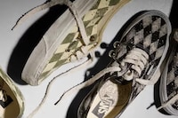 Pierced Canvas Sneakers Image 2