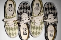 Pierced Canvas Sneakers Image 3