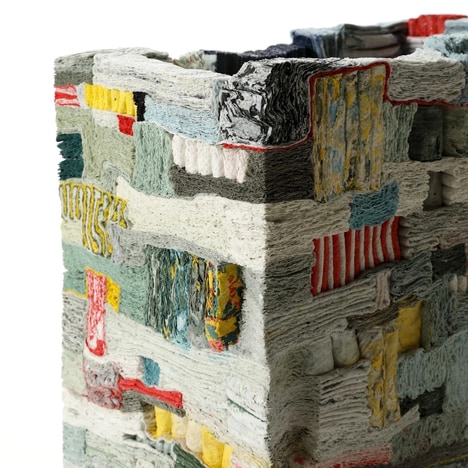 Layered Porcelain Sculpture